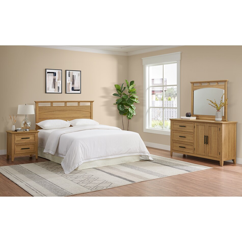 mac vintage gray queen headboard   