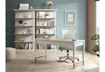 madeline champagne bookcase   