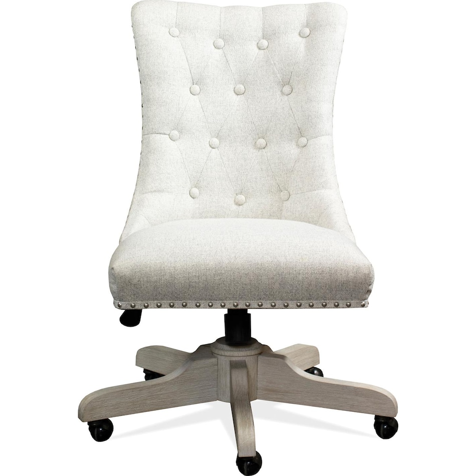 madeline champagne desk chair   