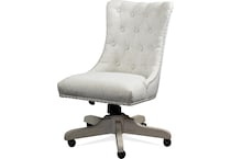 madeline champagne desk chair   