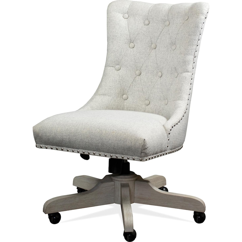 madeline champagne desk chair   