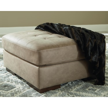 MADERLA OVERSIZED ACCENT OTTOMAN