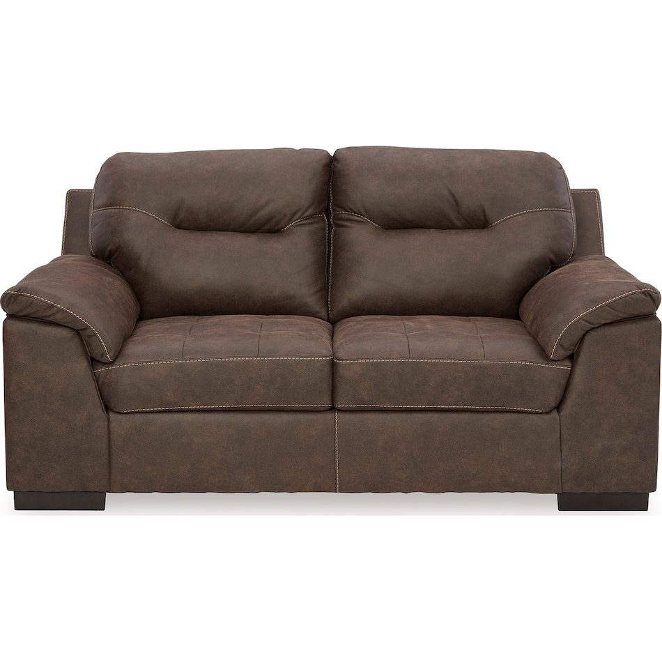 maderla walnut loveseat   