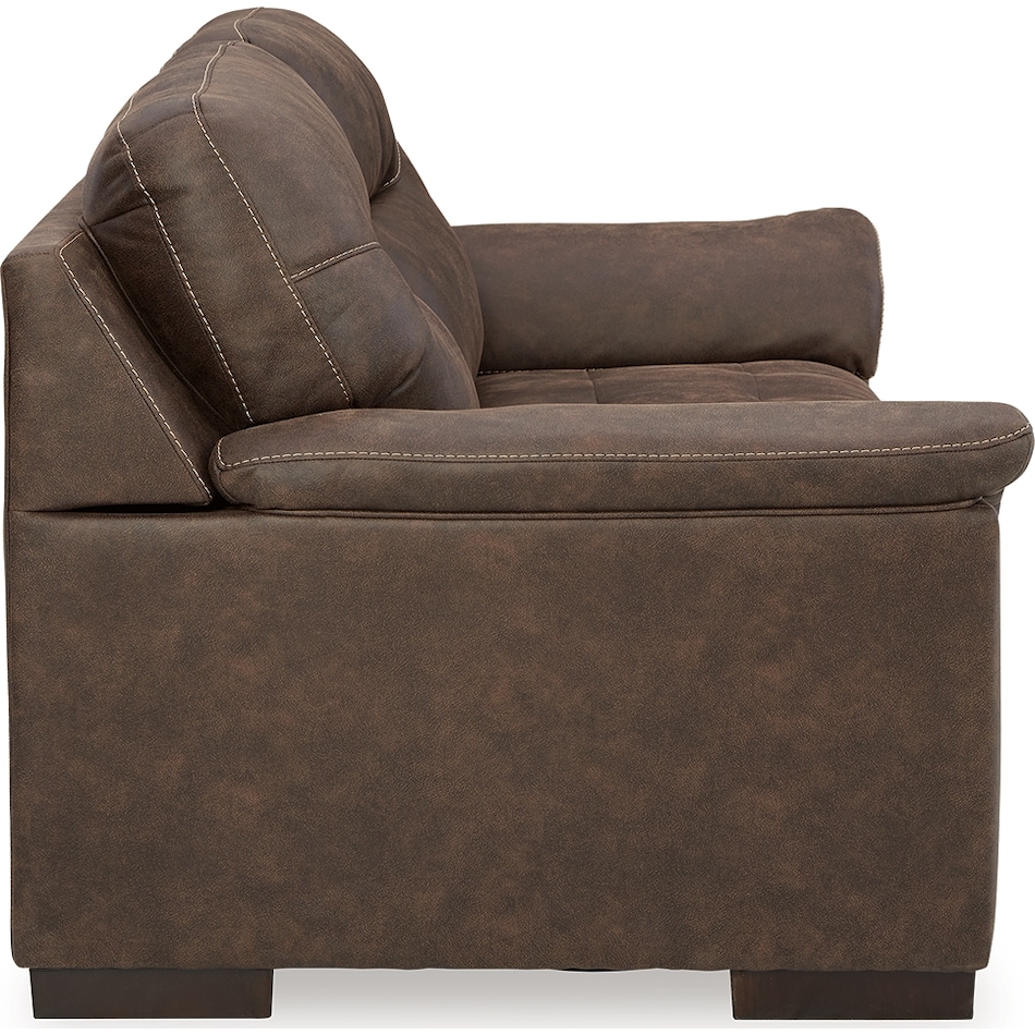 maderla walnut loveseat   