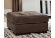 maderla walnut ottoman   