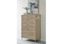 madison brown light chest   