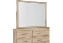 madison brown light mirror   