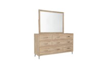 madison brown light mirror   