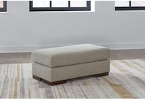 maggie flax ottoman   