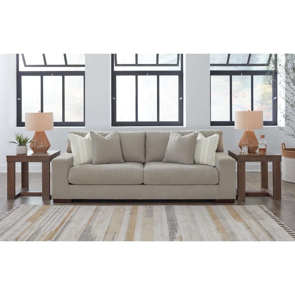 maggie flax sofa   