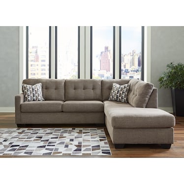 MAHONEY 2-PC SECTIONAL WITH CHAISE