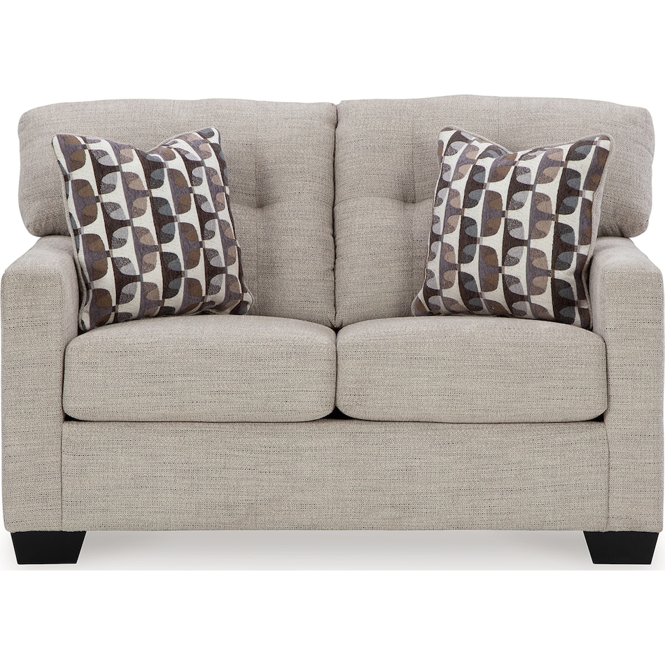 mahoney pebble loveseat   