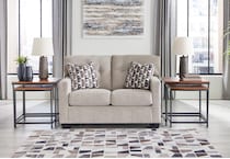 mahoney pebble loveseat   