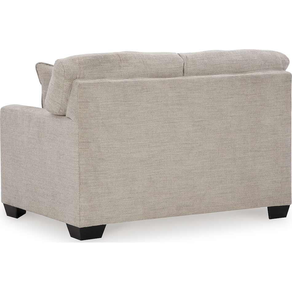 mahoney pebble loveseat   