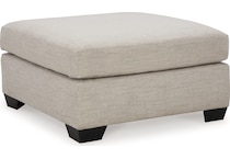 mahoney pebble ottoman   