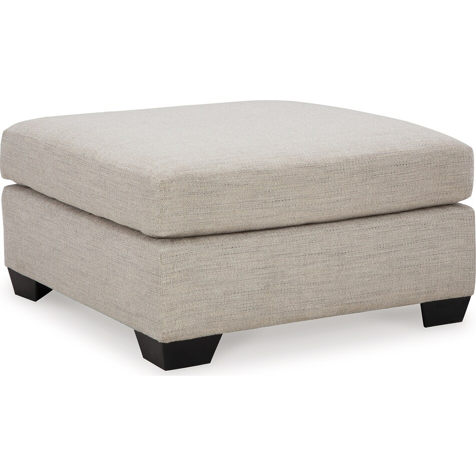 mahoney pebble ottoman   