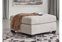 mahoney pebble ottoman   