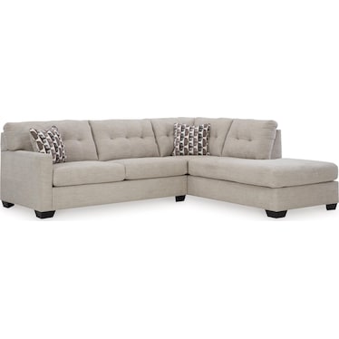 MAHONEY 2-PC SECTIONAL WITH CHAISE