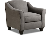 maisie metal accent chair   