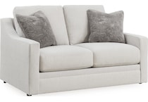 maitelynn chalk loveseat   