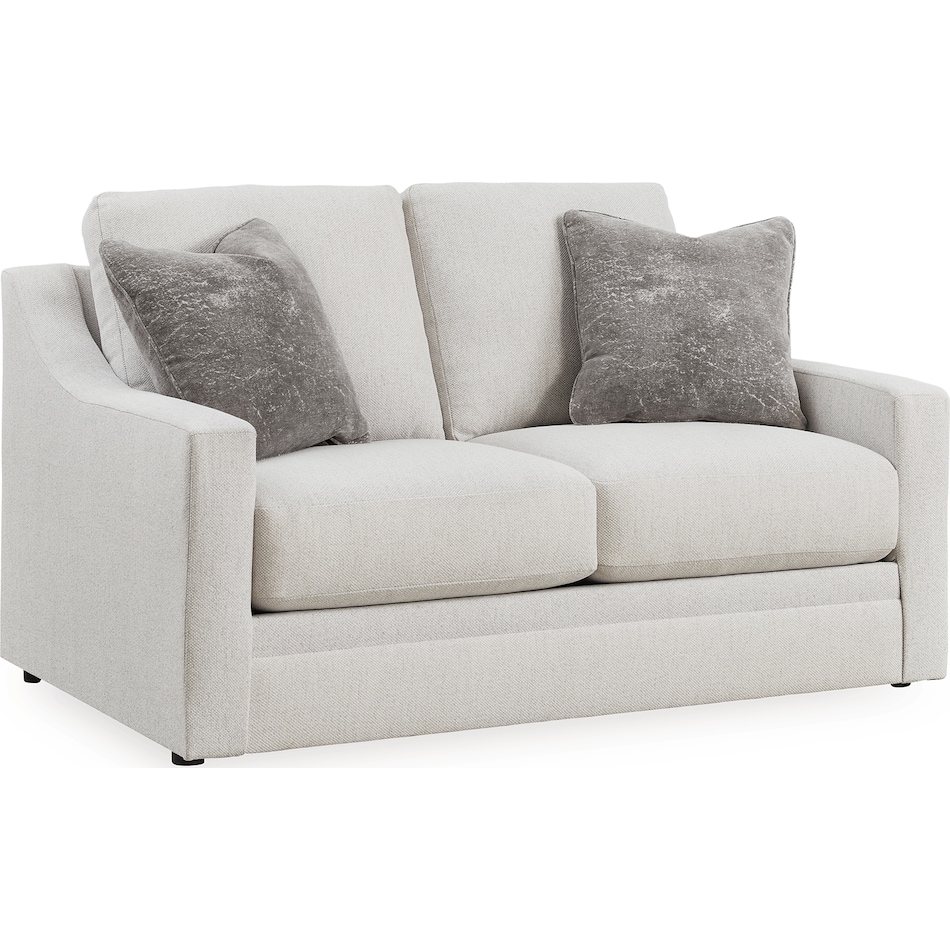 maitelynn chalk loveseat   