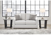 maitelynn chalk loveseat   