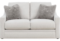 maitelynn chalk loveseat   