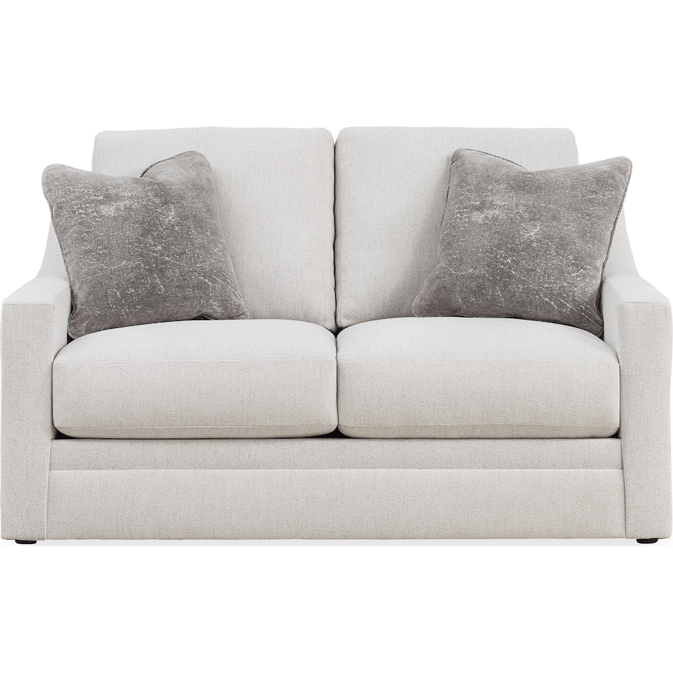 maitelynn chalk loveseat   