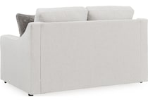 maitelynn chalk loveseat   