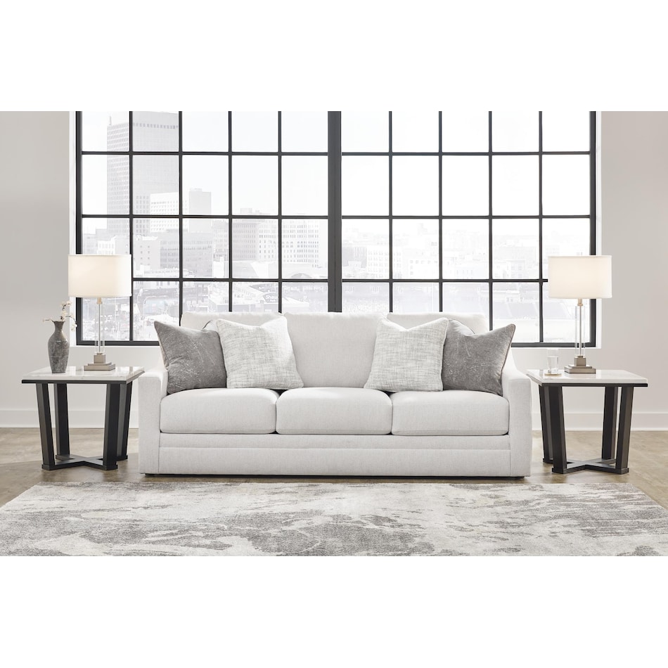 maitelynn white sofa   