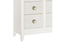 malibu white dresser   
