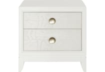 malibu white nightstand   