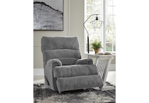 man fort graphite rocker recliner   