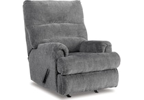 man fort graphite rocker recliner   