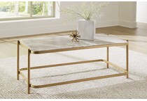 manor stone gold natural cocktail table   
