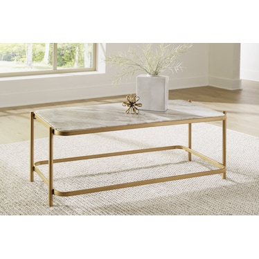 MANOR STONE COFFEE TABLE