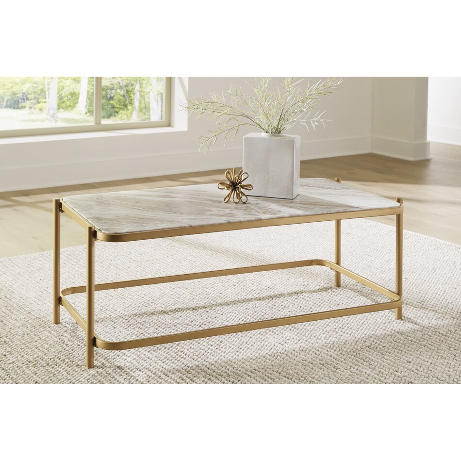 manor stone gold natural cocktail table   