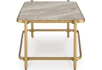 manor stone gold natural cocktail table   