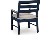 marby shores blue gray arm chair   