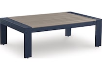 marby shores blue gray cocktail table   