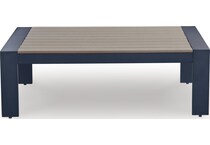 marby shores blue gray cocktail table   