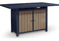 marby shores blue gray fire pit   