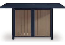 marby shores blue gray fire pit   