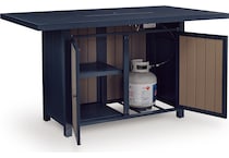 marby shores blue gray fire pit   