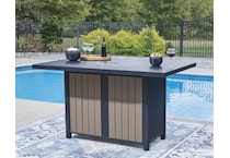 marby shores blue gray fire pit   