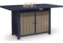 marby shores blue gray fire pit   