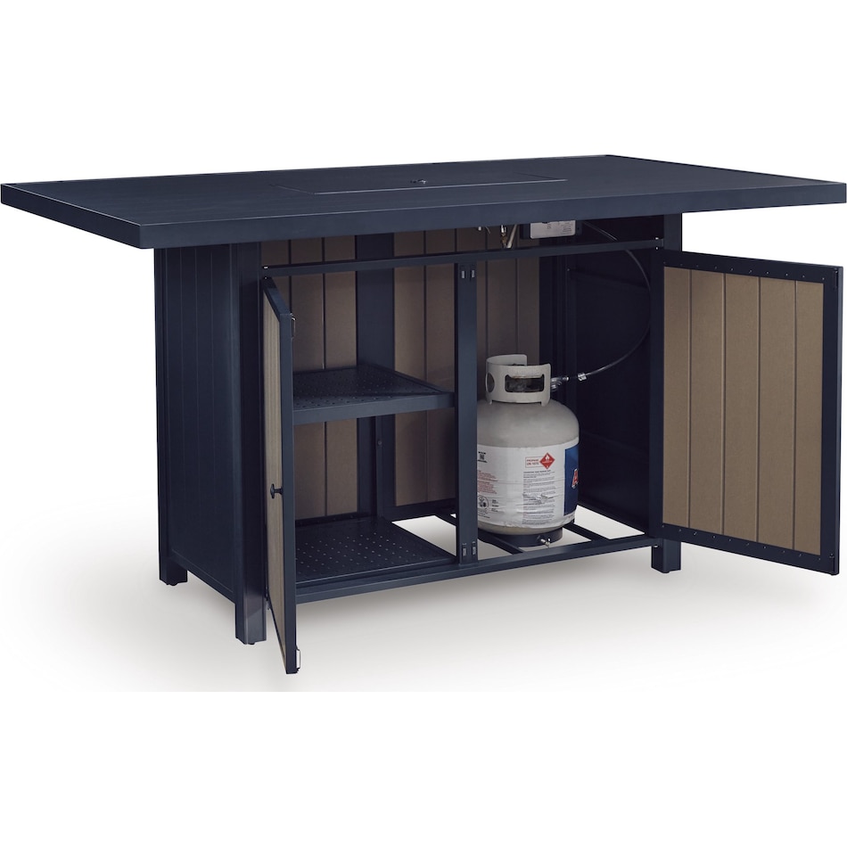marby shores blue gray fire pit   