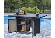 marby shores blue gray fire pit   