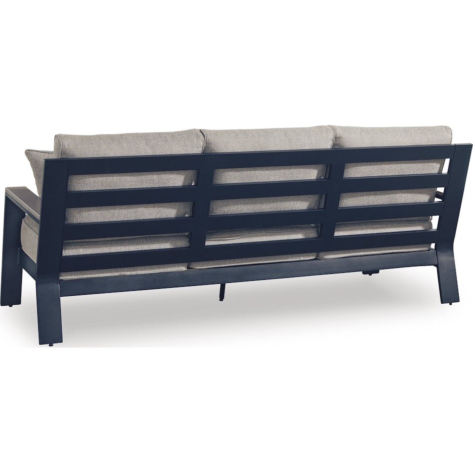 marby shores blue gray sofa   