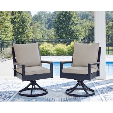 MABRY SHORES OUTDOOR SWIVEL CHAIR